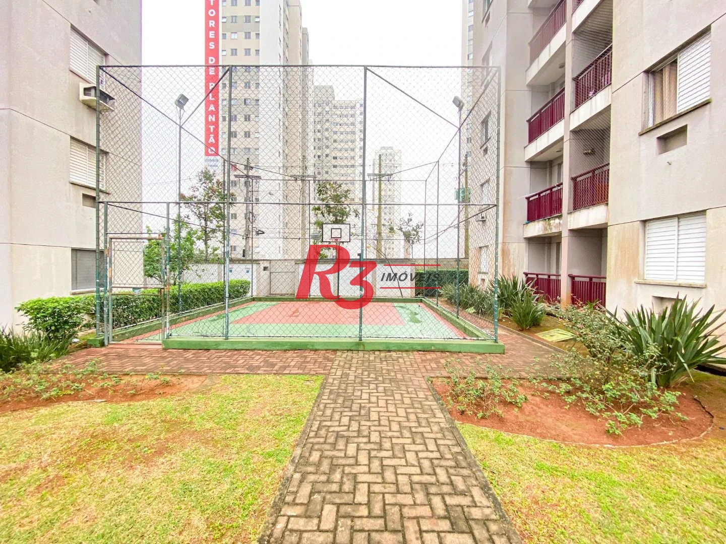 Apartamento com 2 dormitórios à venda, 49 m² por R$ 378.000,00 - Castelo - Santos/SP