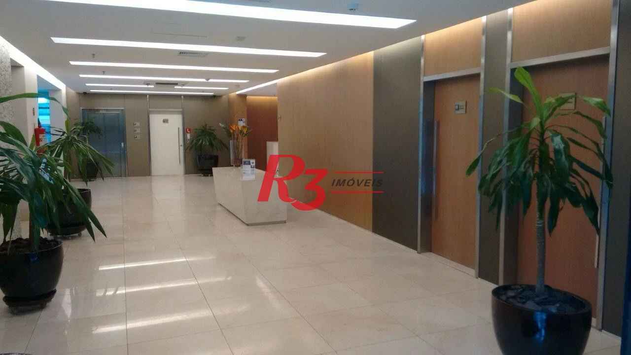 Sala, 95 m² - venda por R$ 750.000,00 ou aluguel por R$ 5.730,00/mês - Valongo - Santos/SP
