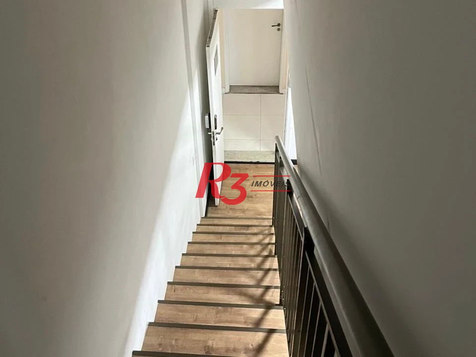 Sala, 95 m² - venda por R$ 750.000,00 ou aluguel por R$ 5.730,00/mês - Valongo - Santos/SP