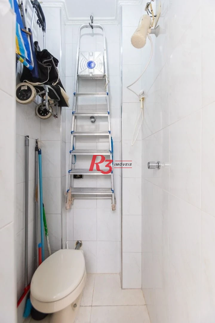 Apartamento com 3 dormitórios à venda, 114 m² por R$ 750.000,00 - Embaré - Santos/SP