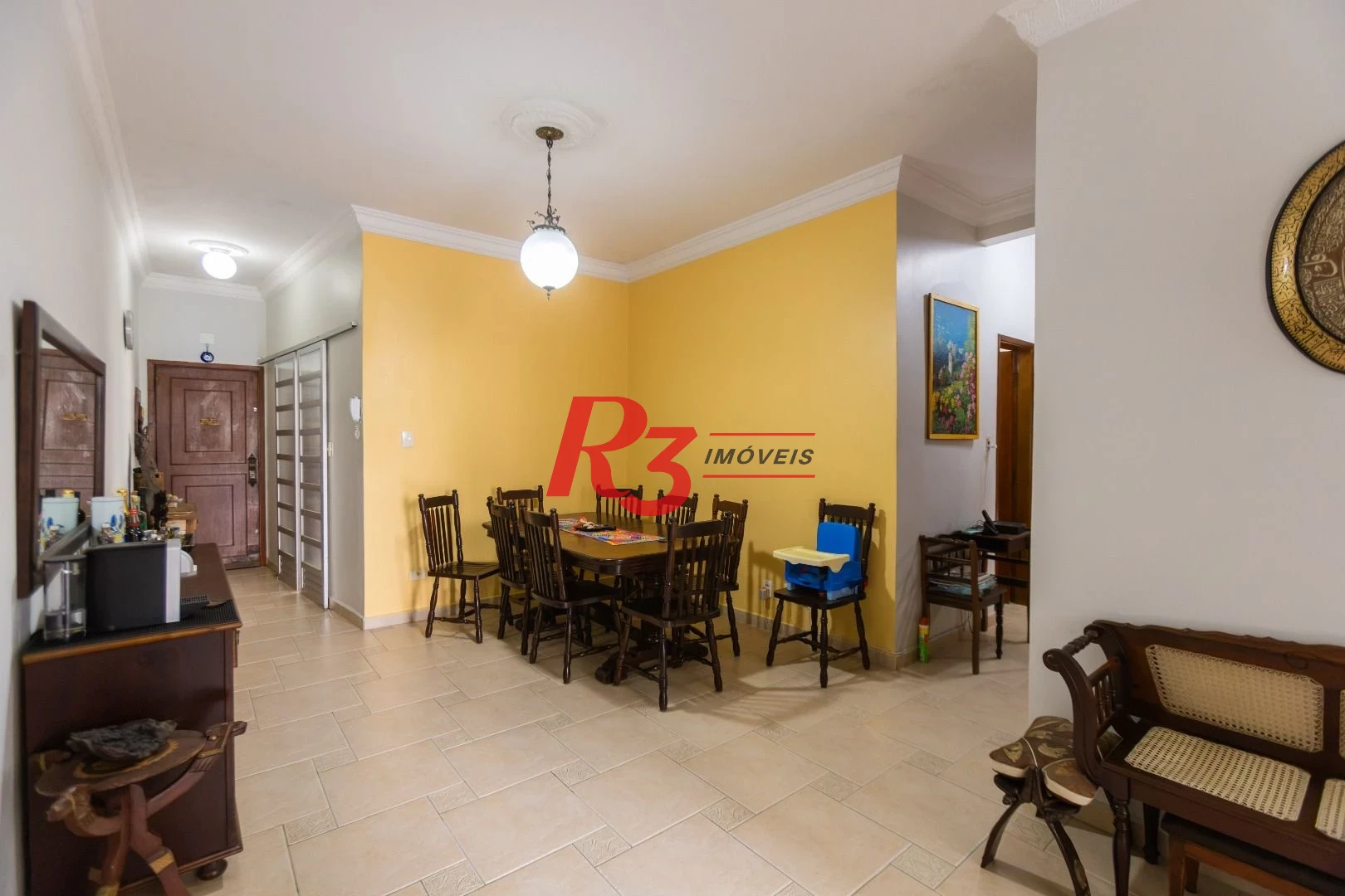 Apartamento com 3 dormitórios à venda, 114 m² por R$ 750.000,00 - Embaré - Santos/SP