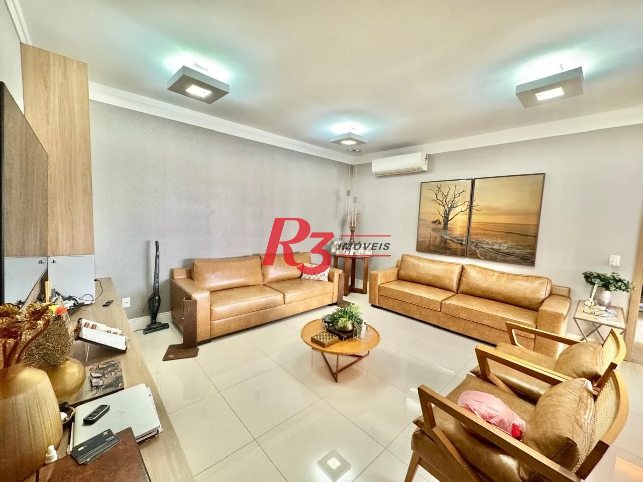 Apartamento com 4 dormitórios à venda, 167 m² por R$ 2.600.000,00 - Boqueirão - Santos/SP