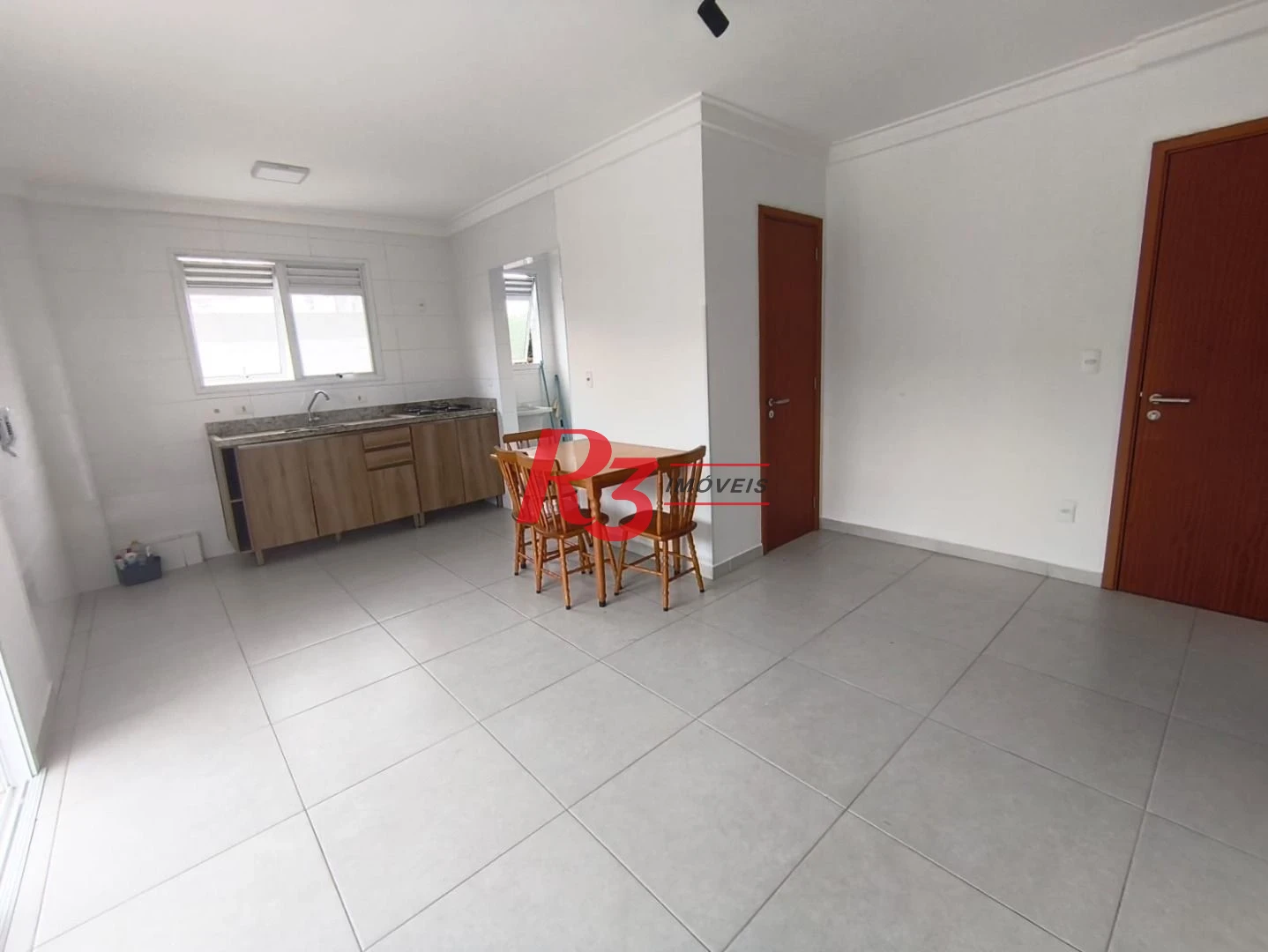 Apartamento com 1 dormitório para alugar, 52 m² por R$ 4.200,00/mês - Boqueirão - Santos/SP