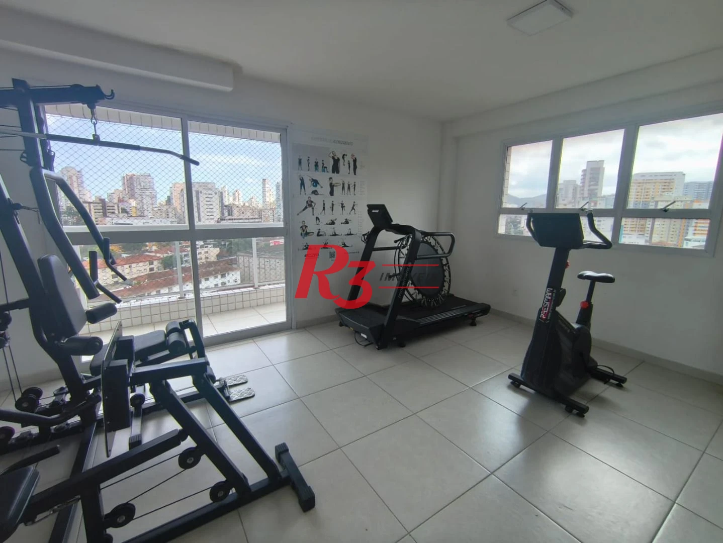 Apartamento com 1 dormitório para alugar, 52 m² por R$ 4.200,00/mês - Boqueirão - Santos/SP