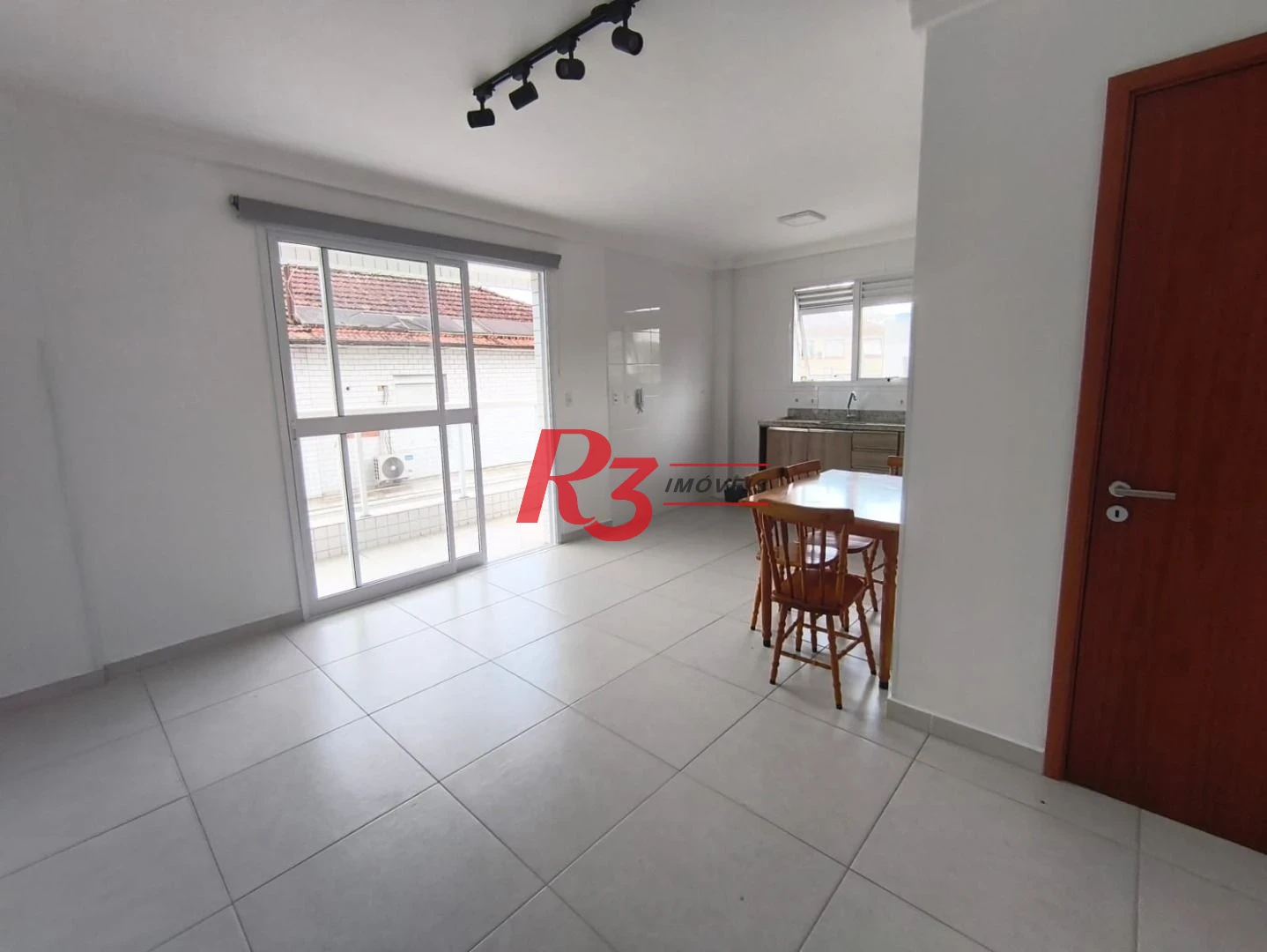 Apartamento com 1 dormitório para alugar, 52 m² por R$ 4.200,00/mês - Boqueirão - Santos/SP