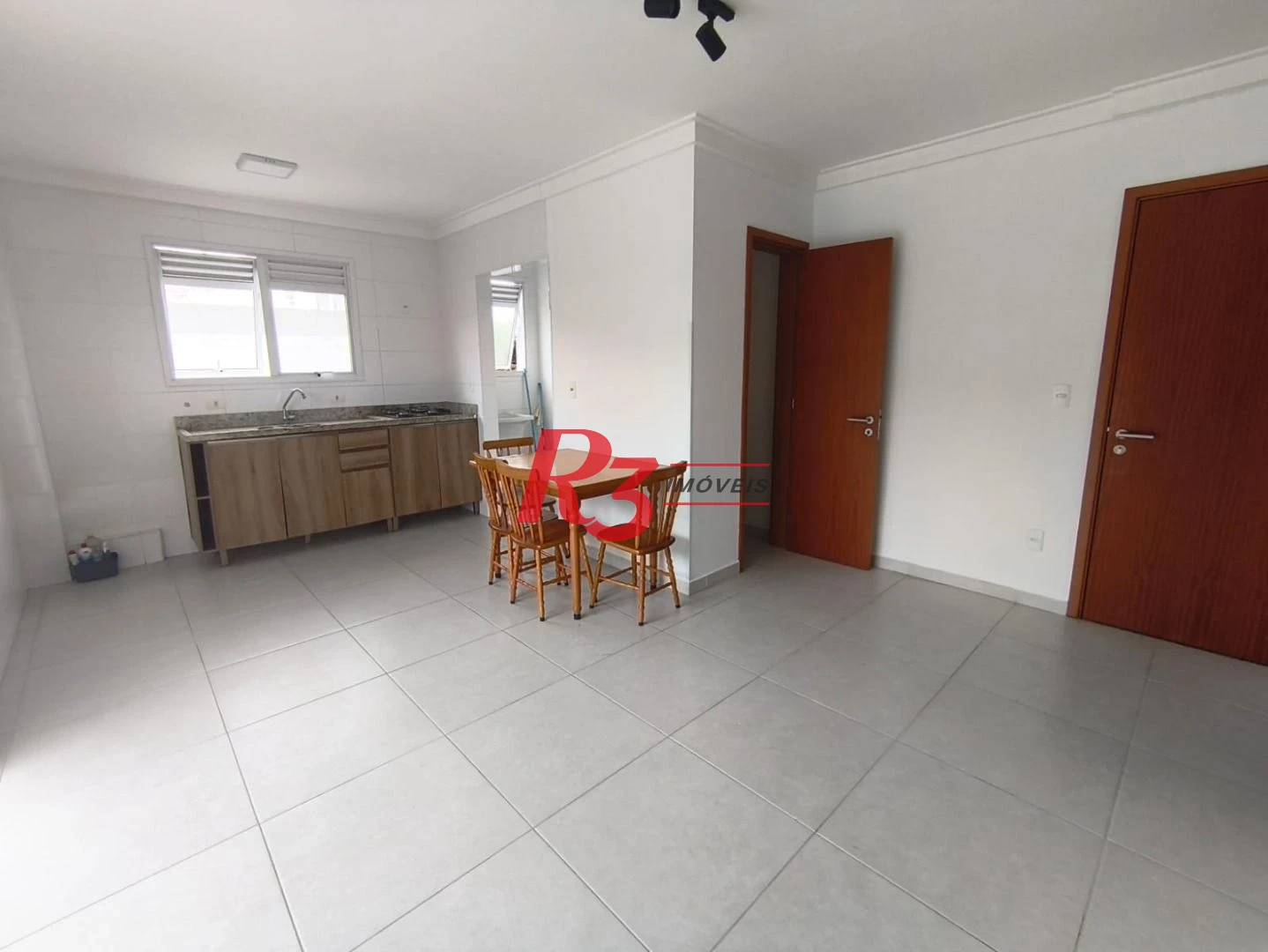 Apartamento com 1 dormitório para alugar, 52 m² por R$ 4.200,00/mês - Boqueirão - Santos/SP