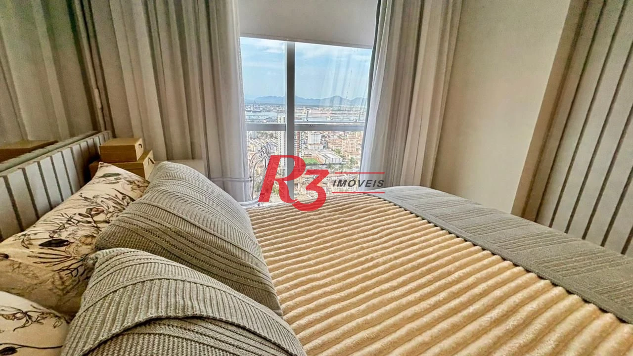 Apartamento com 2 dormitórios à venda, 96 m² por R$ 2.200.000,00 - Aparecida - Santos/SP