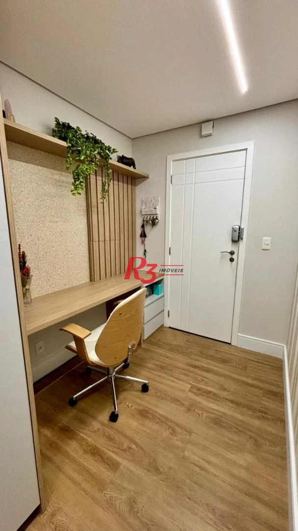 Apartamento com 2 dormitórios à venda, 96 m² por R$ 2.200.000,00 - Aparecida - Santos/SP