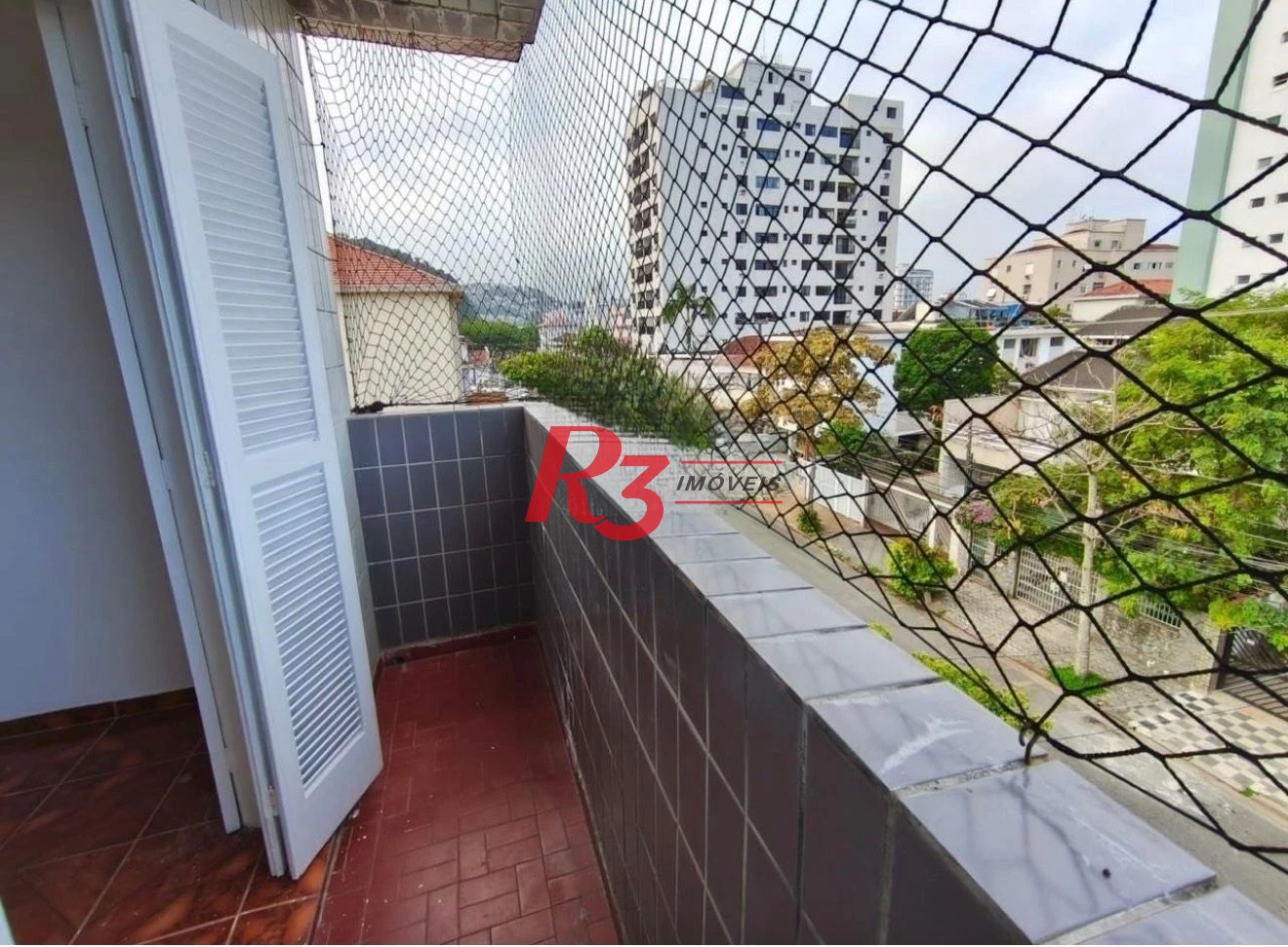 Apartamento com 3 dormitórios para alugar, 97 m² por R$ 3.100,00/mês - Marapé - Santos/SP