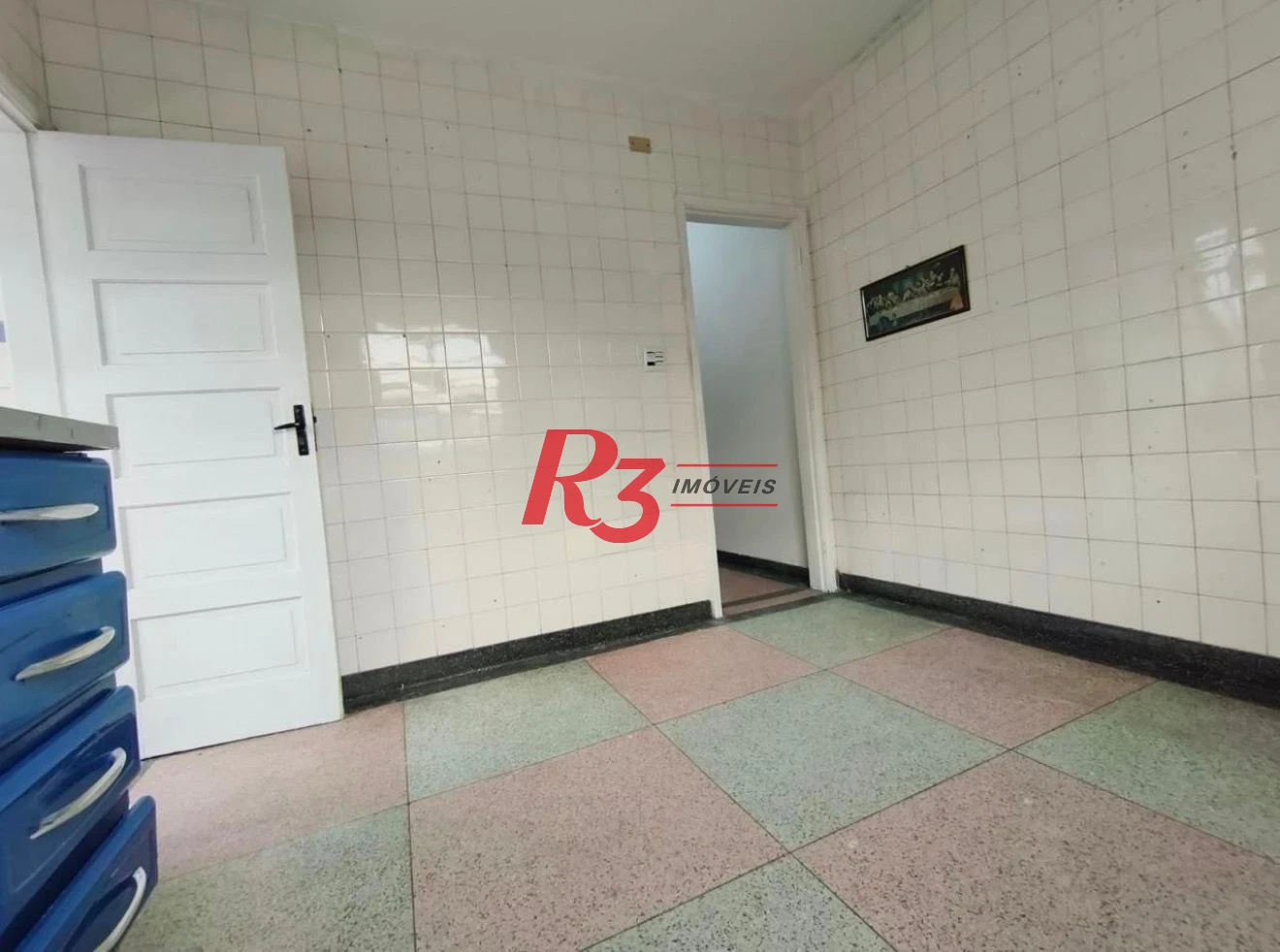 Apartamento com 3 dormitórios para alugar, 97 m² por R$ 3.100,00/mês - Marapé - Santos/SP
