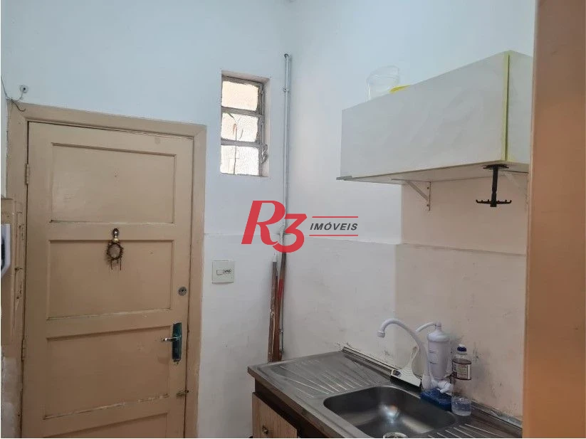 Kitnet com 1 dormitório à venda, 40 m² por R$ 300.000,00 - Boqueirão - Santos/SP