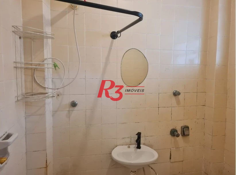 Kitnet com 1 dormitório à venda, 40 m² por R$ 300.000,00 - Boqueirão - Santos/SP