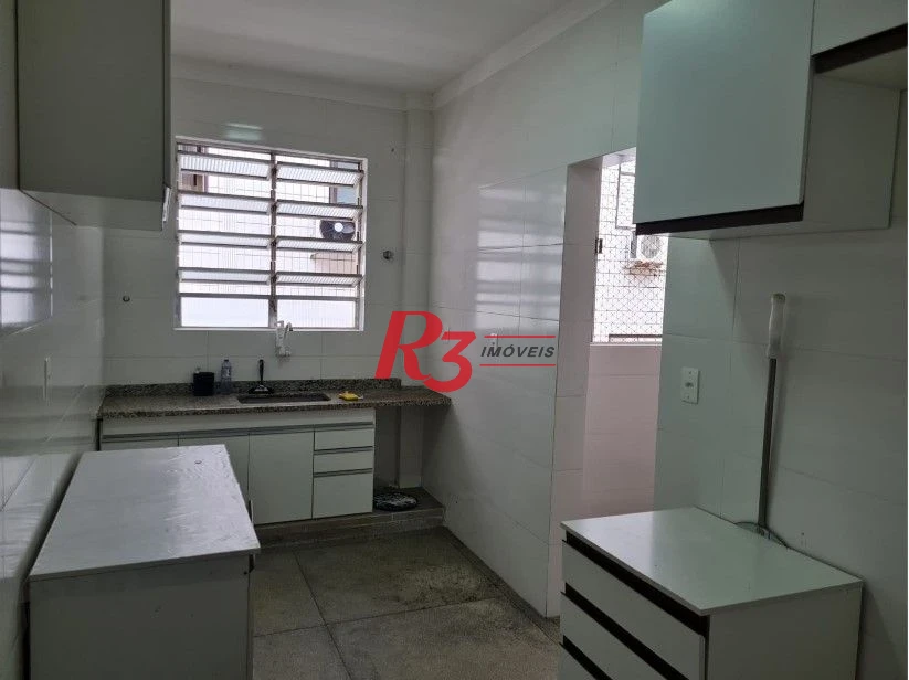 Apartamento com 2 dormitórios para alugar, 85 m² por R$ 3.700,00/mês - Boqueirão - Santos/SP
