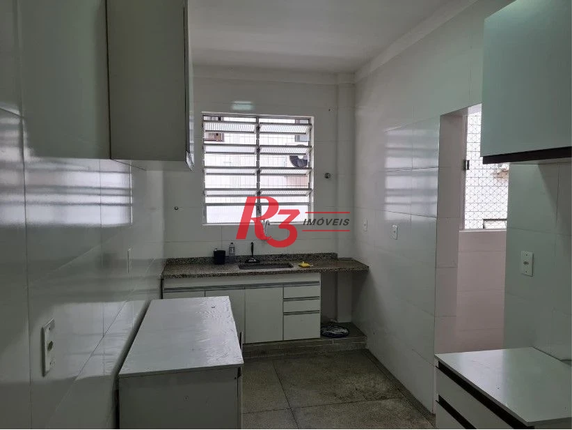 Apartamento com 2 dormitórios para alugar, 85 m² por R$ 3.700,00/mês - Boqueirão - Santos/SP