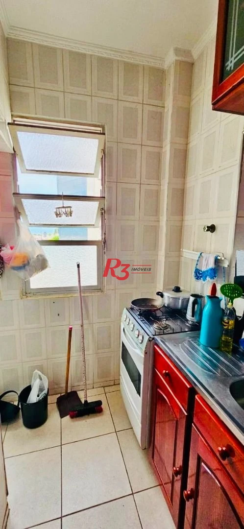 Apartamento com 1 dormitório à venda, 39 m² por R$ 450.000,00 - José Menino - Santos/SP