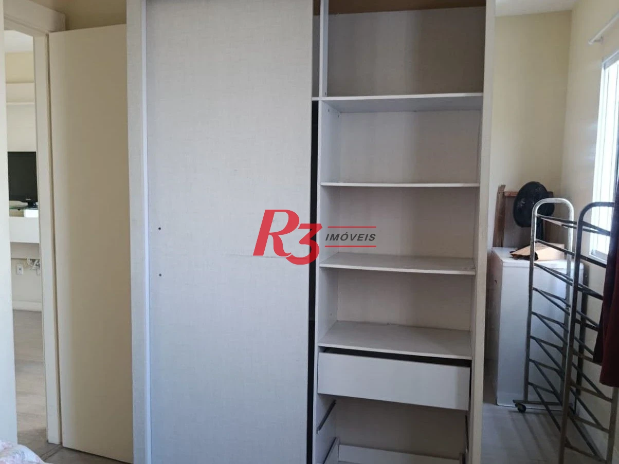 Apartamento com 2 dormitórios à venda, 49 m² por R$ 355.000,00 - Castelo - Santos/SP
