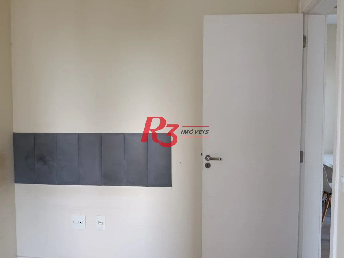 Apartamento com 2 dormitórios à venda, 49 m² por R$ 355.000,00 - Castelo - Santos/SP