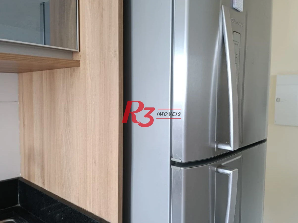 Apartamento com 2 dormitórios à venda, 49 m² por R$ 355.000,00 - Castelo - Santos/SP