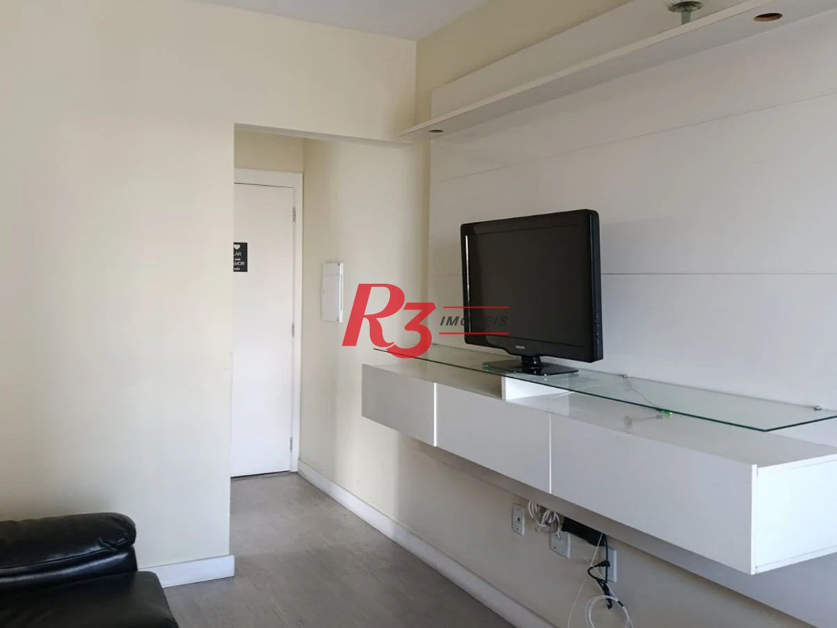 Apartamento com 2 dormitórios à venda, 49 m² por R$ 355.000,00 - Castelo - Santos/SP