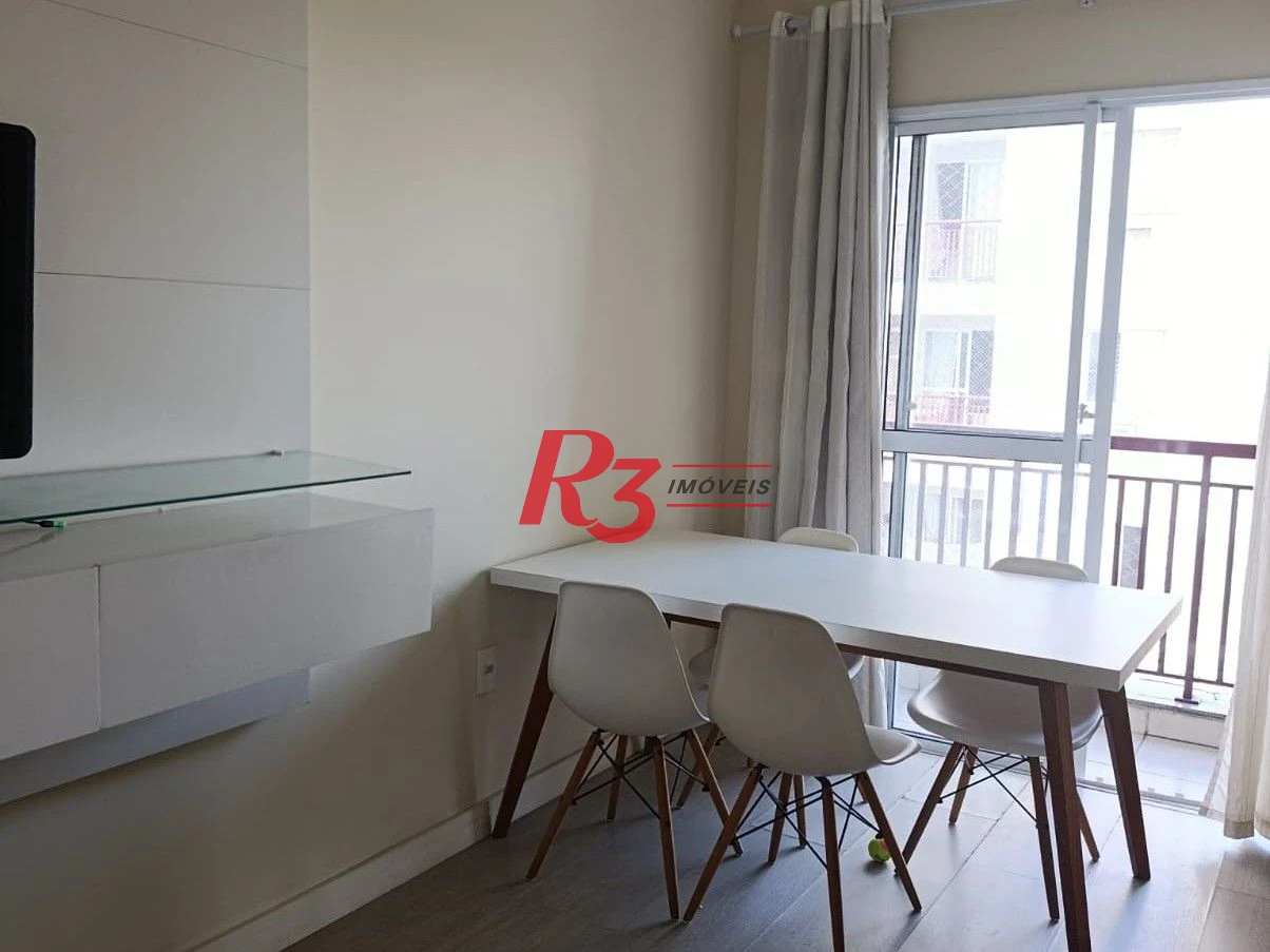 Apartamento com 2 dormitórios à venda, 49 m² por R$ 355.000,00 - Castelo - Santos/SP