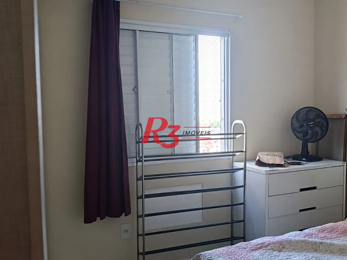 Apartamento com 2 dormitórios à venda, 49 m² por R$ 355.000,00 - Castelo - Santos/SP