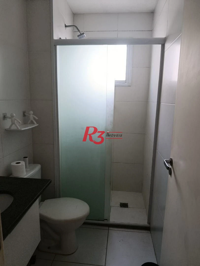Apartamento com 2 dormitórios à venda, 49 m² por R$ 355.000,00 - Castelo - Santos/SP