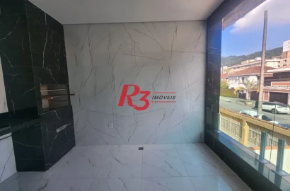 Casa com 3 dormitórios à venda, 198 m² por R$ 1.650.000,00 - Marapé - Santos/SP
