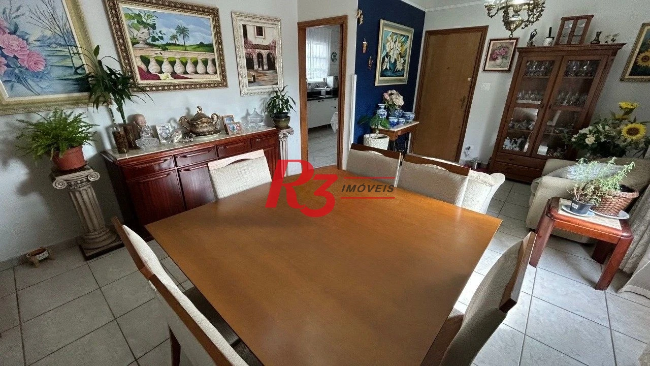 Apartamento com 4 dormitórios à venda, 114 m² por R$ 630.000,00 - Marapé - Santos/SP