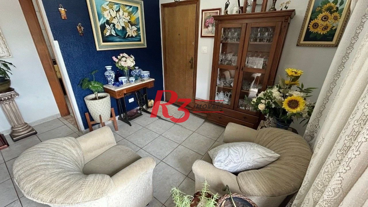 Apartamento com 4 dormitórios à venda, 114 m² por R$ 630.000,00 - Marapé - Santos/SP