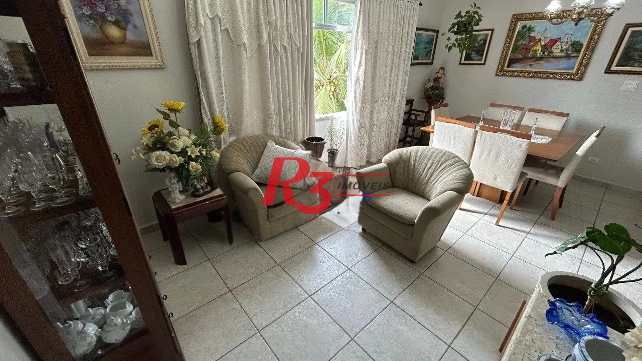 Apartamento com 4 dormitórios à venda, 114 m² por R$ 630.000,00 - Marapé - Santos/SP