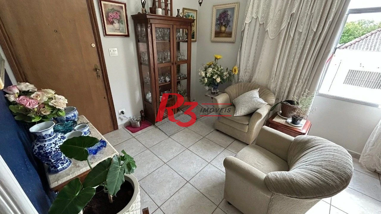 Apartamento com 4 dormitórios à venda, 114 m² por R$ 630.000,00 - Marapé - Santos/SP