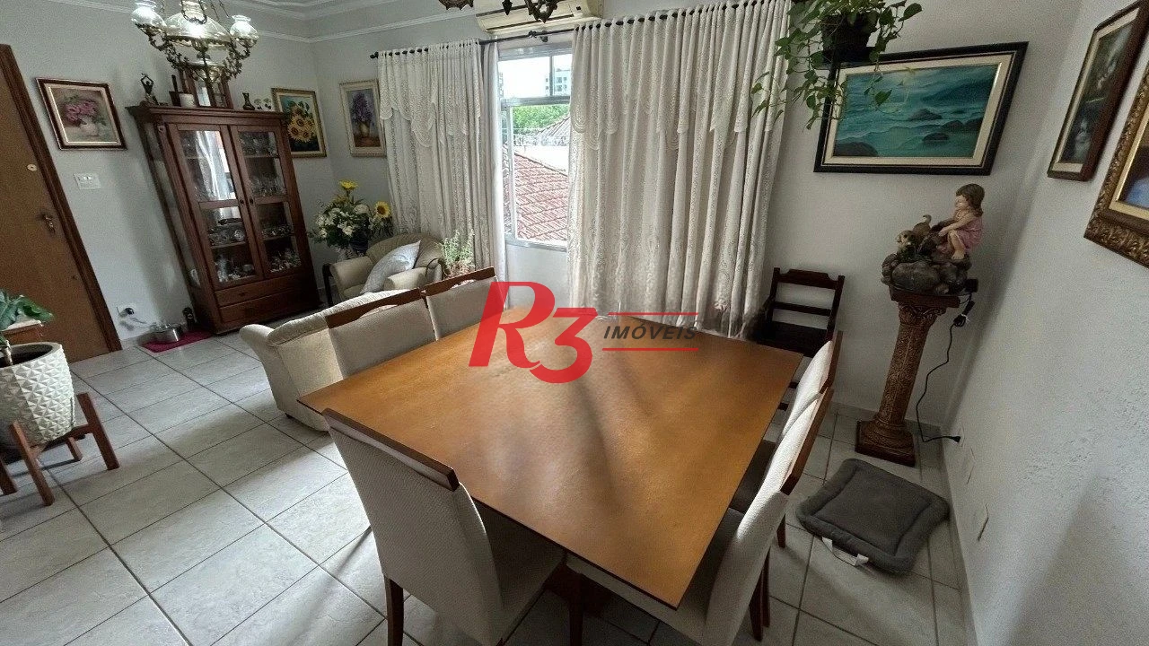 Apartamento com 4 dormitórios à venda, 114 m² por R$ 630.000,00 - Marapé - Santos/SP
