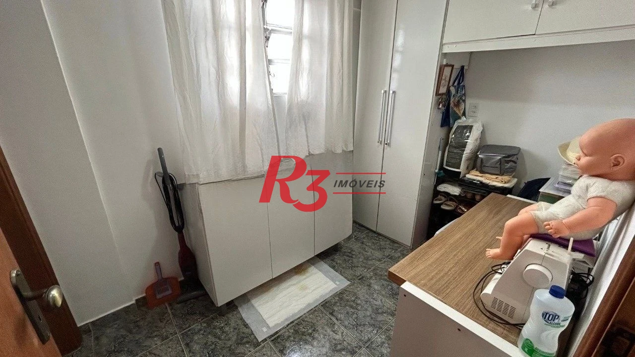 Apartamento com 4 dormitórios à venda, 114 m² por R$ 630.000,00 - Marapé - Santos/SP