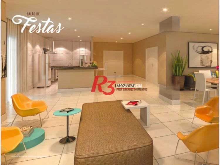 Apartamento com 2 dormitórios à venda, 79 m² por R$ 650.000,00 - Vilamar - Praia Grande/SP