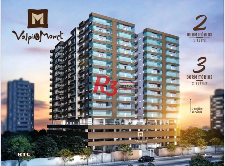 Apartamento com 2 dormitórios à venda, 79 m² por R$ 650.000,00 - Vilamar - Praia Grande/SP