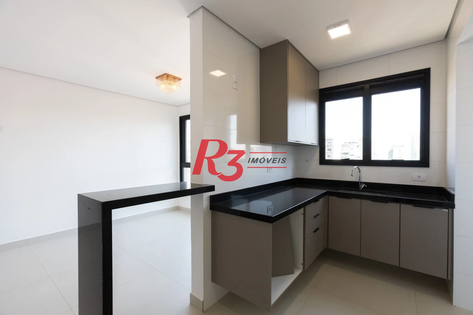 Apartamento com 1 dormitório, 53 m² - venda por R$ 960.000,00 ou aluguel por R$ 5.500,01/mês - Aparecida - Santos/SP