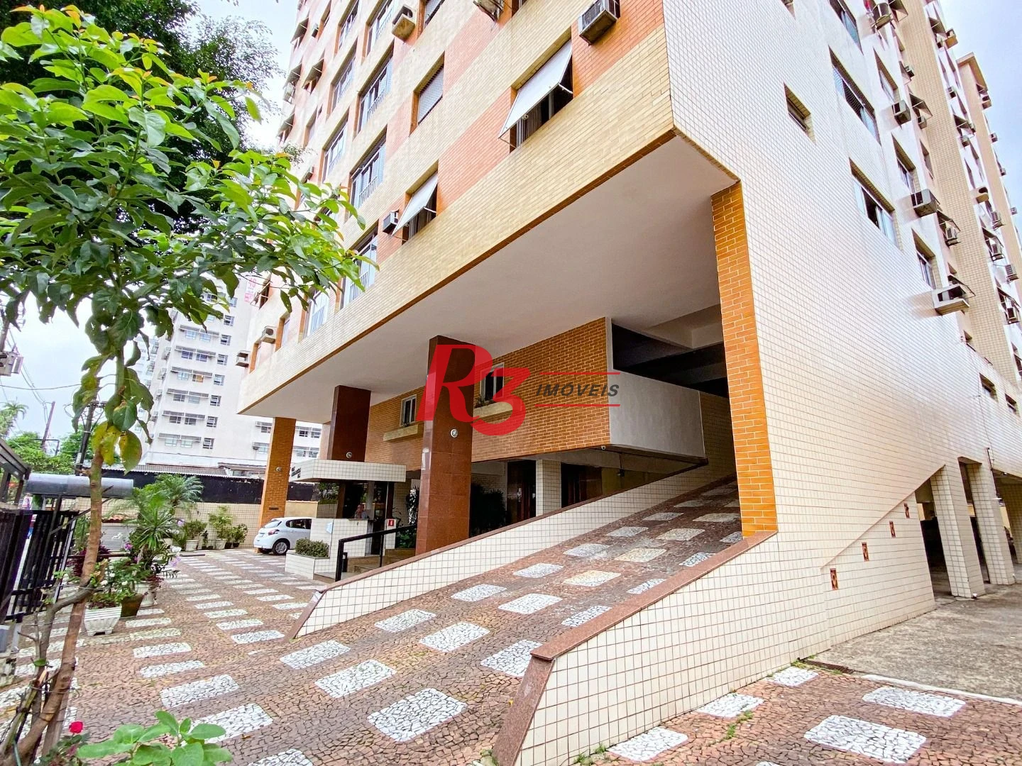 Apartamento com 2 dormitórios para alugar, 90 m² por R$ 3.800,00/mês - Vila Matias - Santos/SP