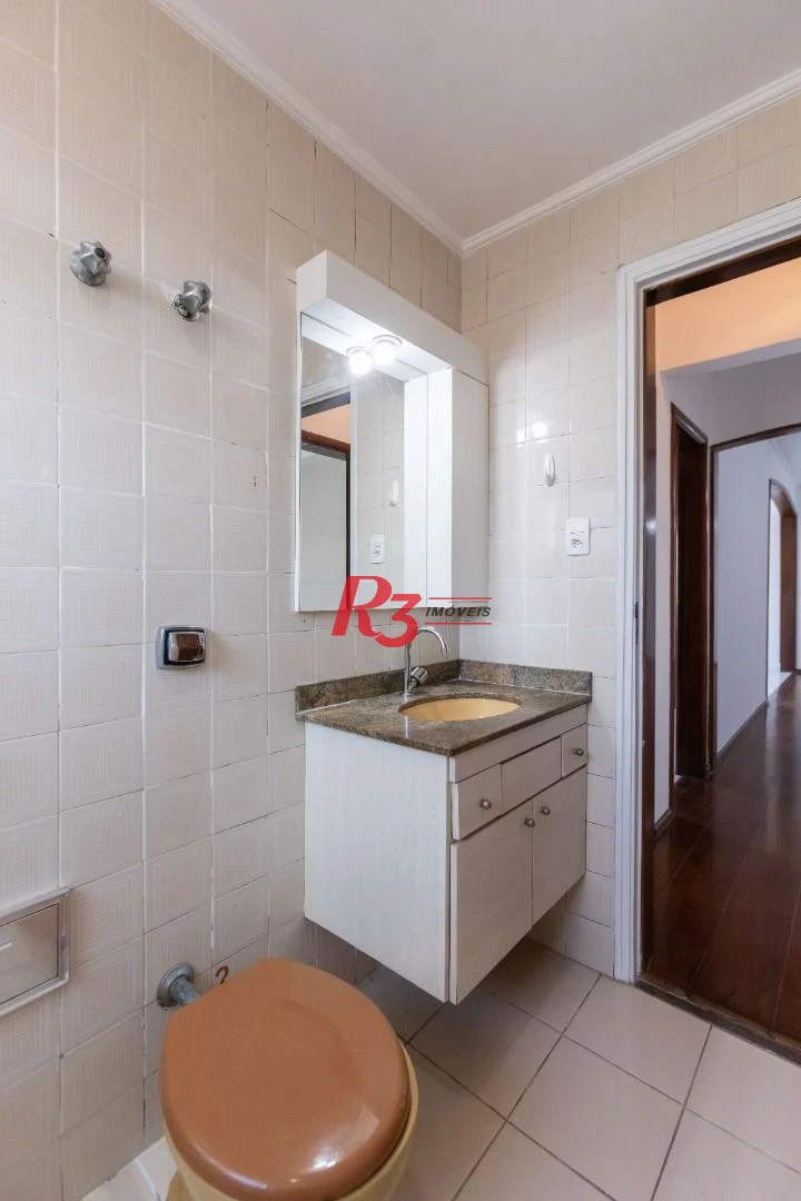 Apartamento com 2 dormitórios para alugar, 90 m² por R$ 3.800,00/mês - Vila Matias - Santos/SP