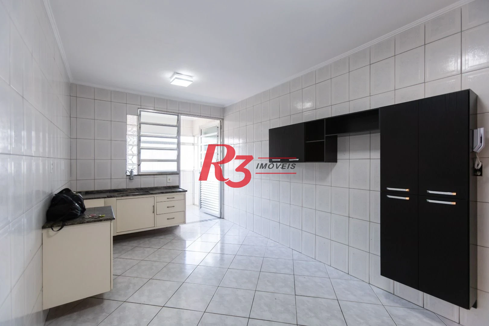 Apartamento com 2 dormitórios para alugar, 90 m² por R$ 3.800,00/mês - Vila Matias - Santos/SP