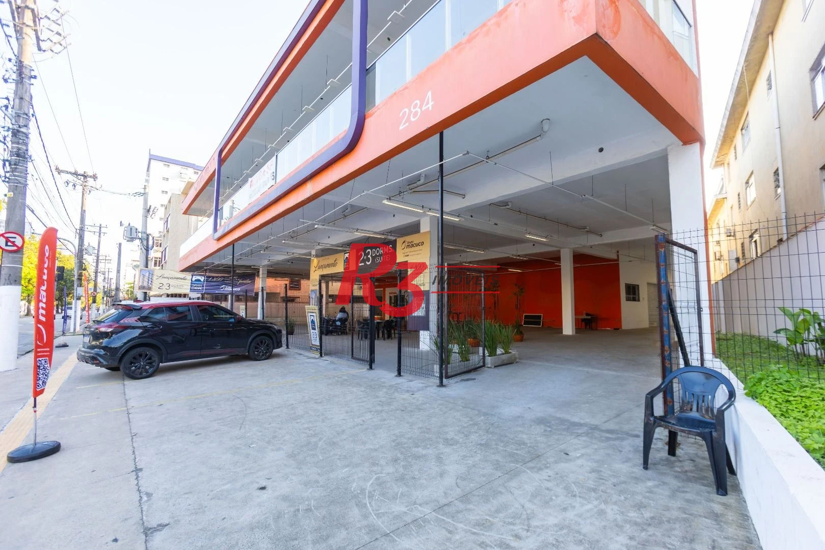Loja para alugar, 2350 m² - Campo Grande - Santos/SP