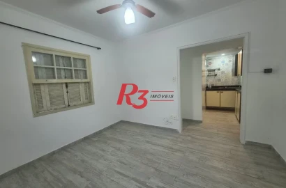Apartamento com 1 dormitório à venda, 50 m² por R$ 359.000,00 - Embaré - Santos/SP
