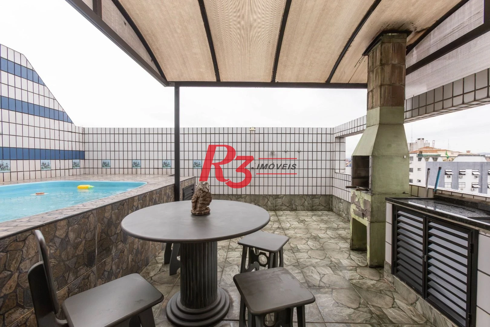 Cobertura com 2 dormitórios à venda, 201 m² por R$ 865.000,00 - Aparecida - Santos/SP