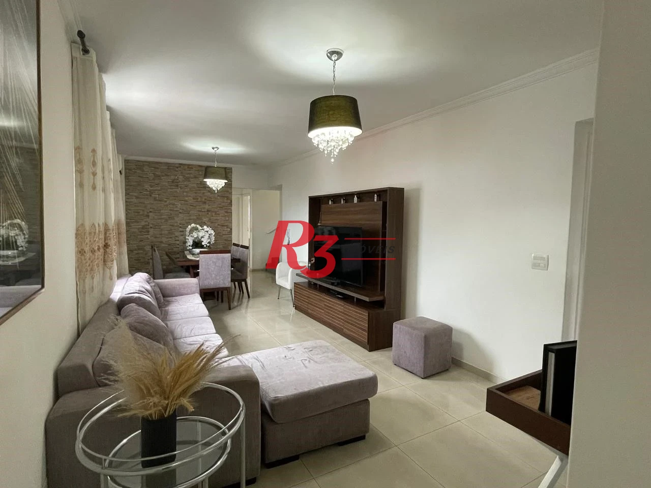 Cobertura com 4 dormitórios à venda, 268 m² por R$ 1.900.000,00 - Campo Grande - Santos/SP