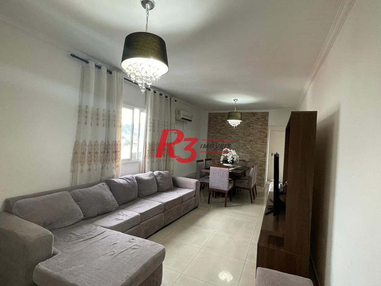 Cobertura com 4 dormitórios à venda, 268 m² por R$ 1.900.000,00 - Campo Grande - Santos/SP