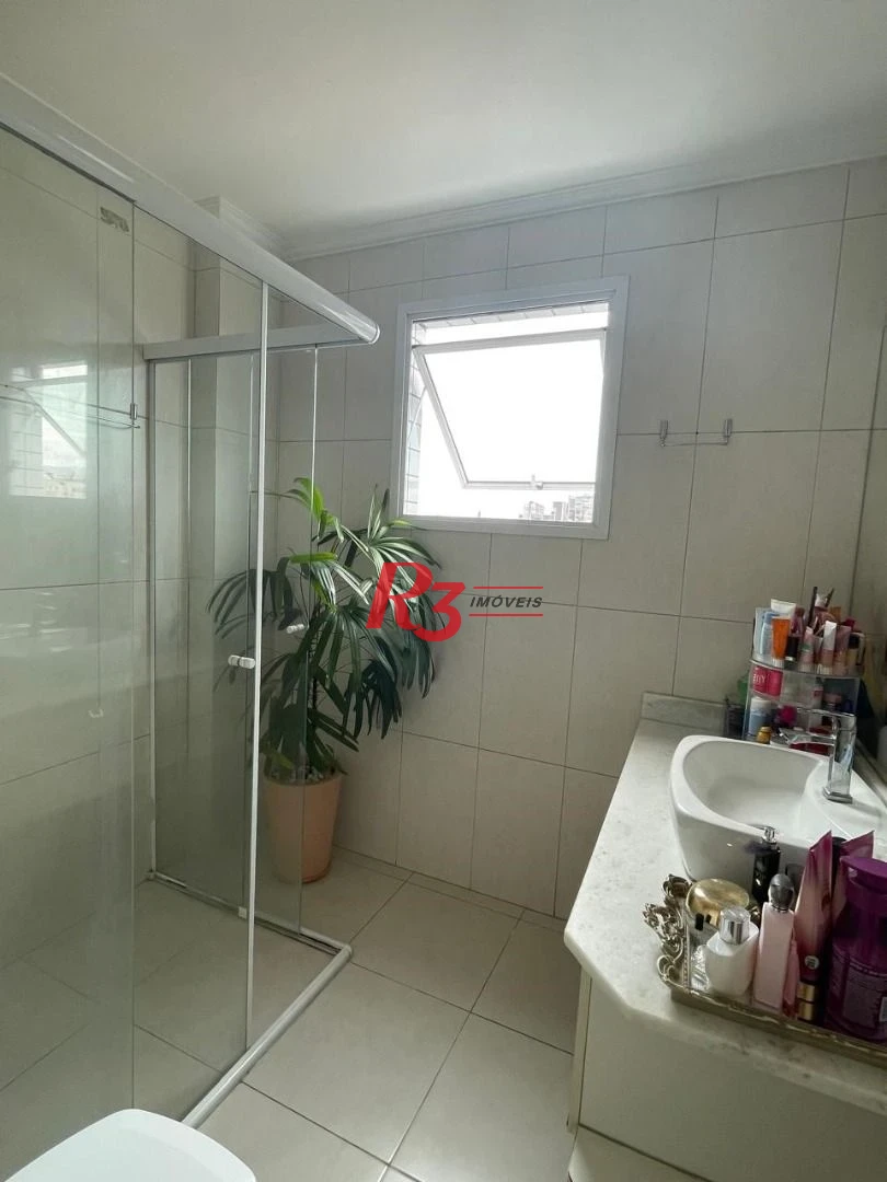 Cobertura com 4 dormitórios à venda, 268 m² por R$ 1.900.000,00 - Campo Grande - Santos/SP