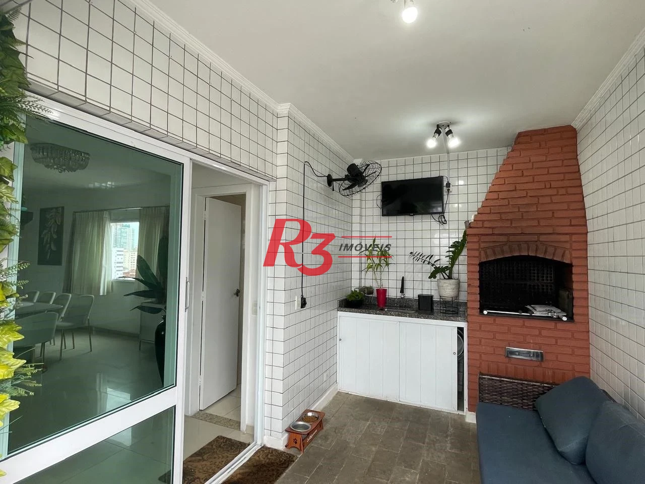 Cobertura com 4 dormitórios à venda, 268 m² por R$ 1.900.000,00 - Campo Grande - Santos/SP