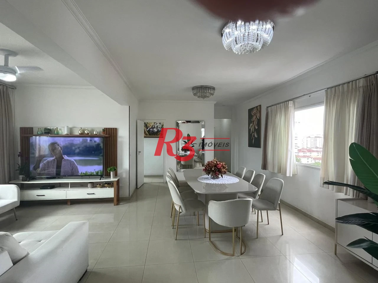 Cobertura com 4 dormitórios à venda, 268 m² por R$ 1.900.000,00 - Campo Grande - Santos/SP