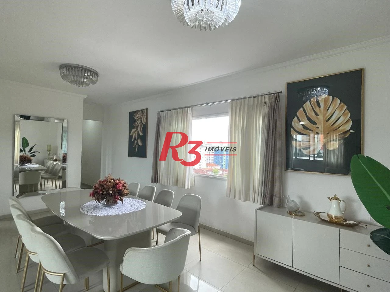 Cobertura com 4 dormitórios à venda, 268 m² por R$ 1.900.000,00 - Campo Grande - Santos/SP