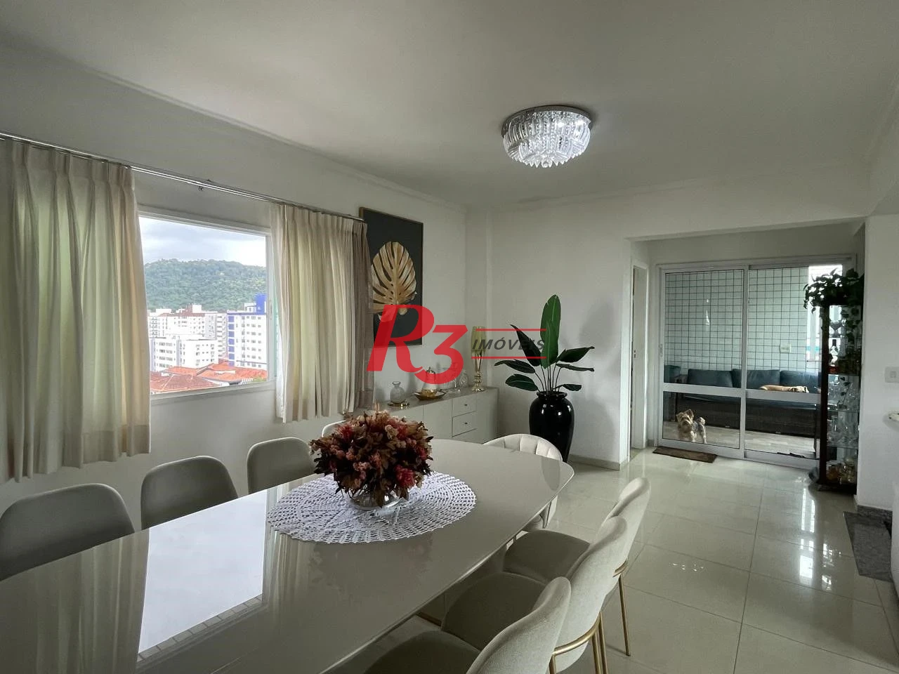 Cobertura com 4 dormitórios à venda, 268 m² por R$ 1.900.000,00 - Campo Grande - Santos/SP