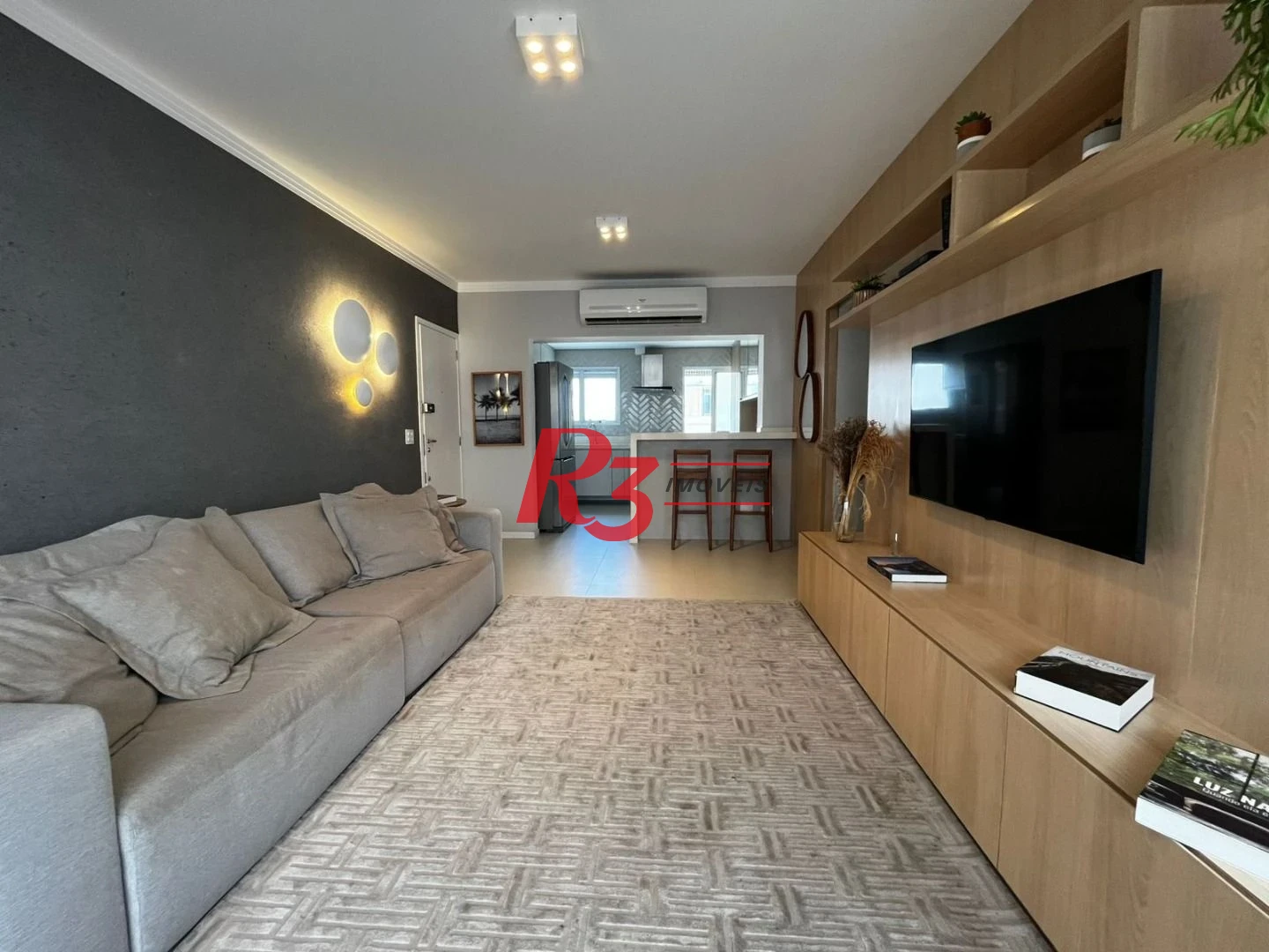 Apartamento Garden com 2 dormitórios para alugar, 90 m² por R$ 9.500,00/mês - Gonzaga - Santos/SP